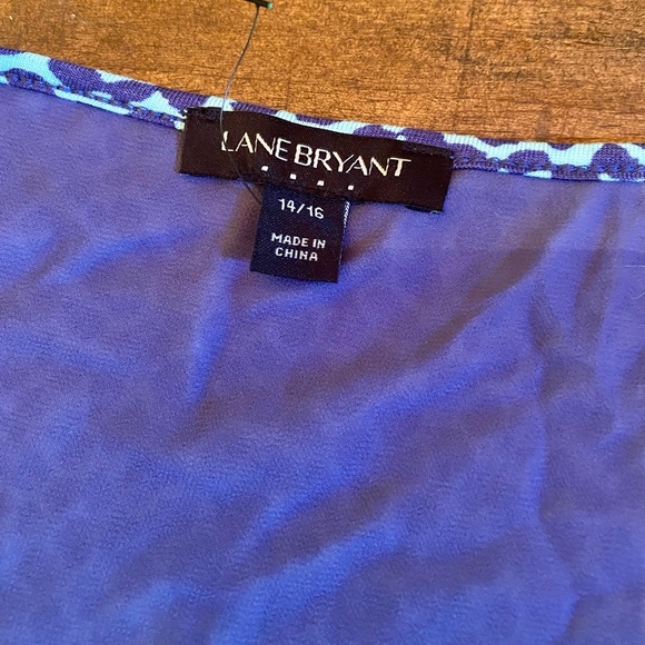 ✨Lane Bryant Open Front Cascading Topper✨ NWOT - Picture 5 of 10